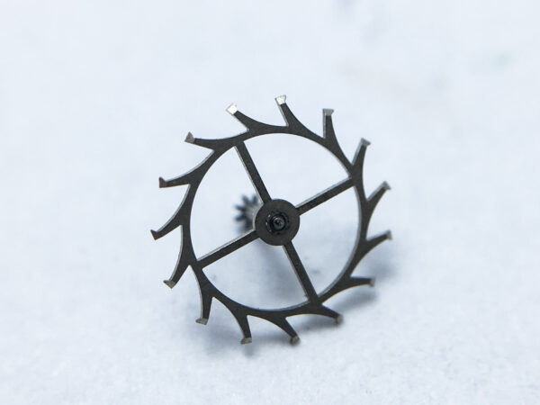 Eterna 1424U escape wheel and pinion with straight pivots part 705