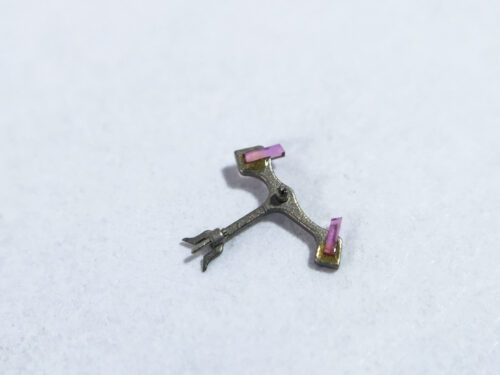 Bulova 12EBACD (Buren 1322) jewelled pallet fork and staff part 57