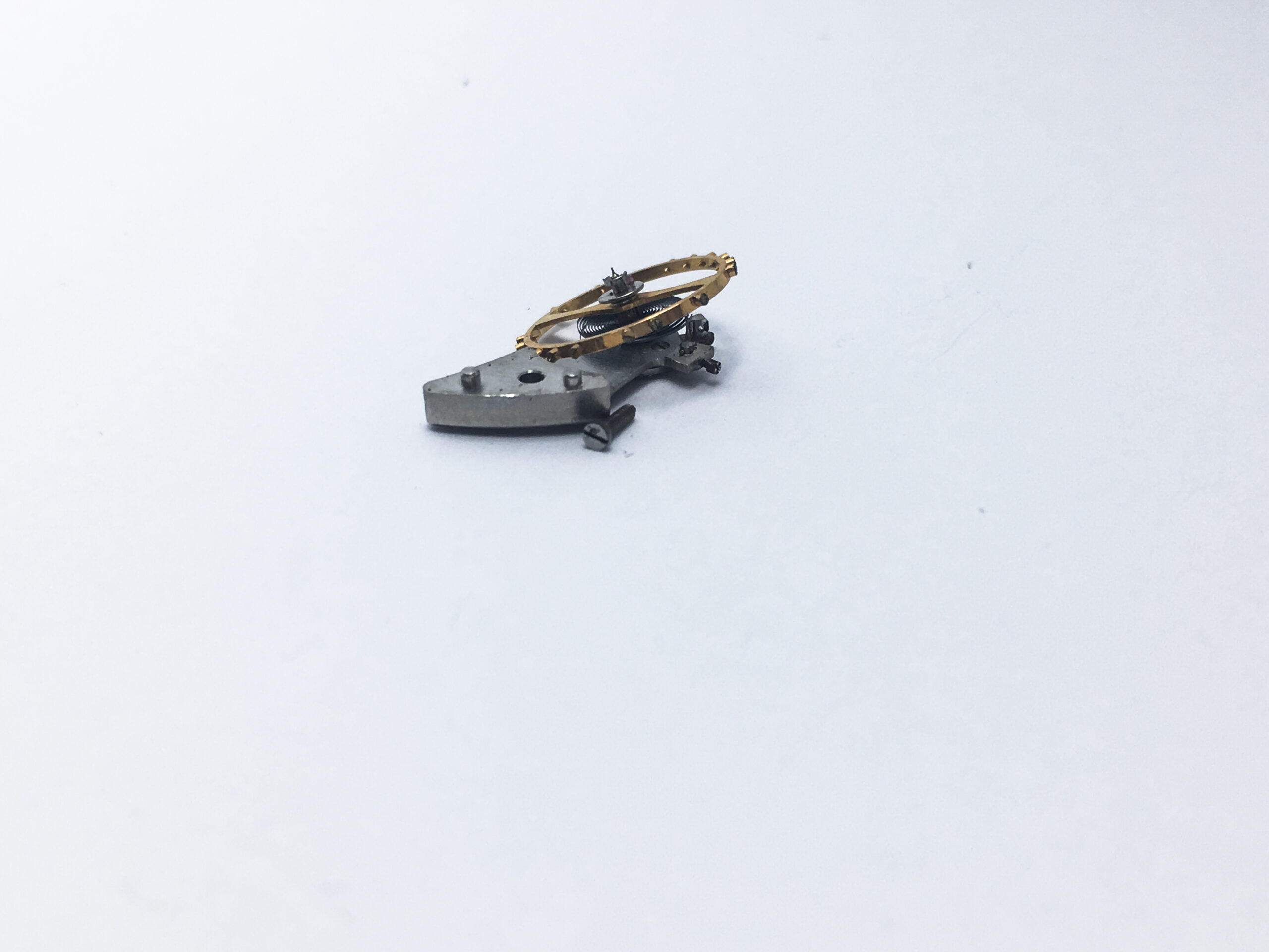Angelus caliber 215, 217 balance wheel with bridge part - Image 2