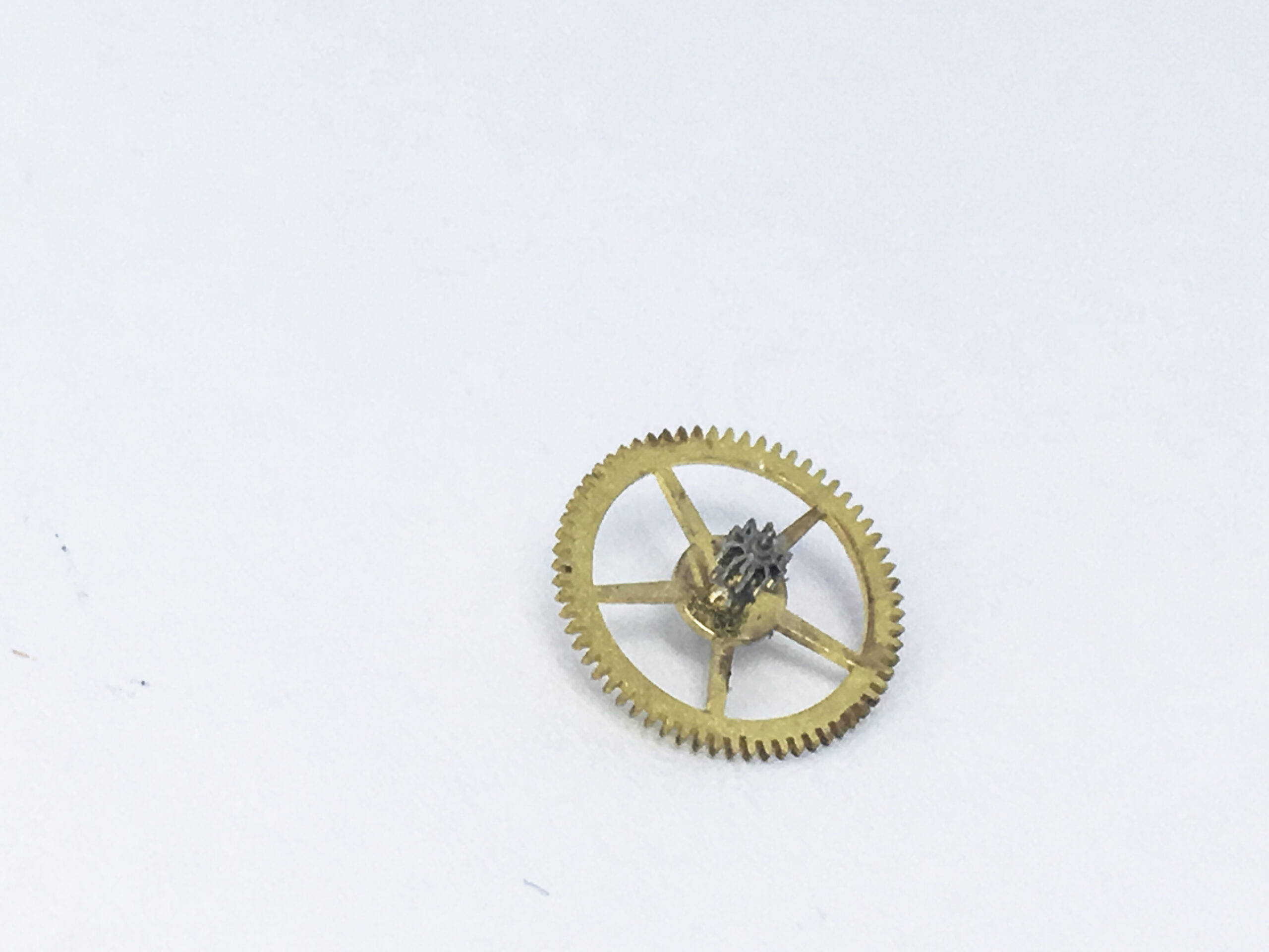 Angelus caliber 215 third wheel and pinion part 1903