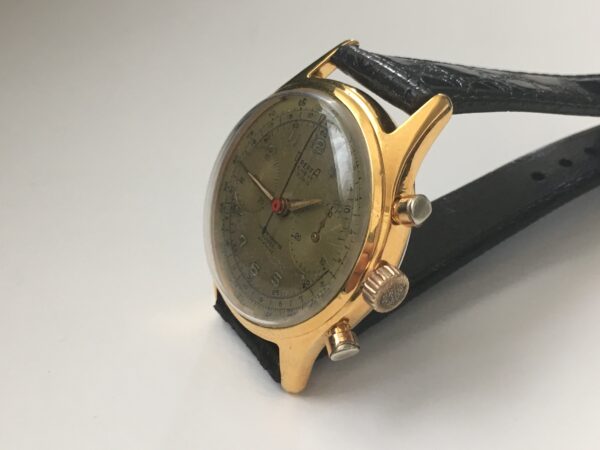 Vintage Dreffa Chronograph Men's Watch from 1940s 37 mm - Image 7
