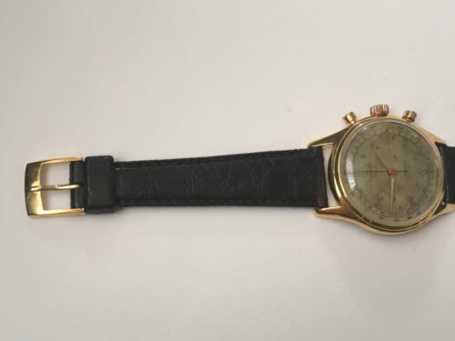 Vintage Dreffa Chronograph Men's Watch from 1940s 37 mm