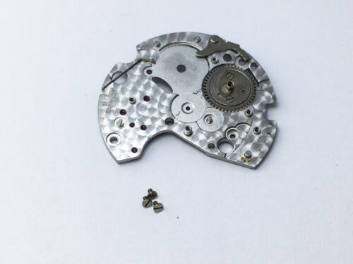 Omega caliber 1151 barrel and wheel train bridge part 7221151B106