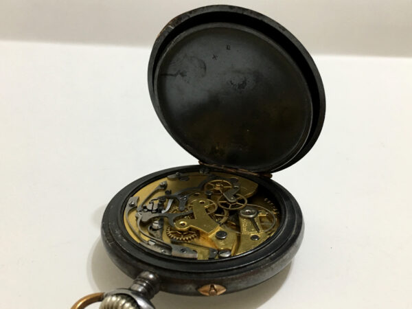 Vintage J. Auricoste Aural Chronograph Pocket Watch French - Image 11