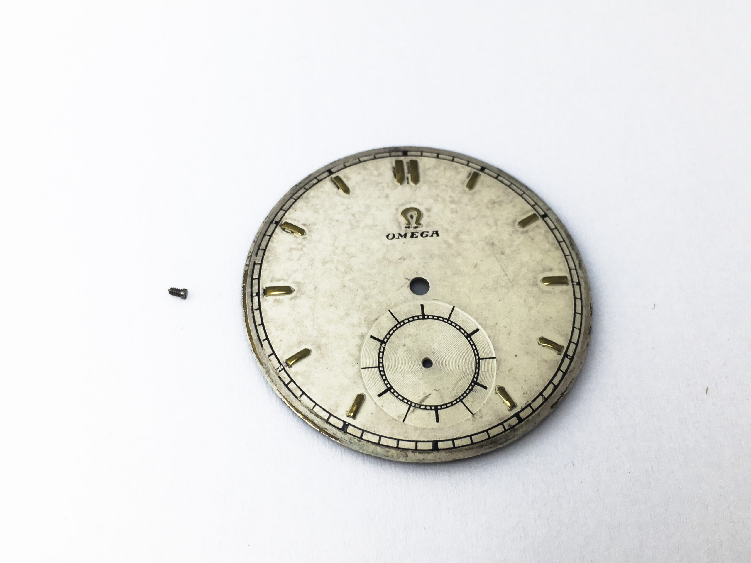 Omega caliber 265 watch dial part