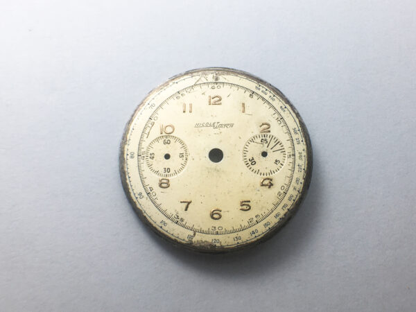 Landeron 39 Nicolet Watch chronograph dial 35.0 mm