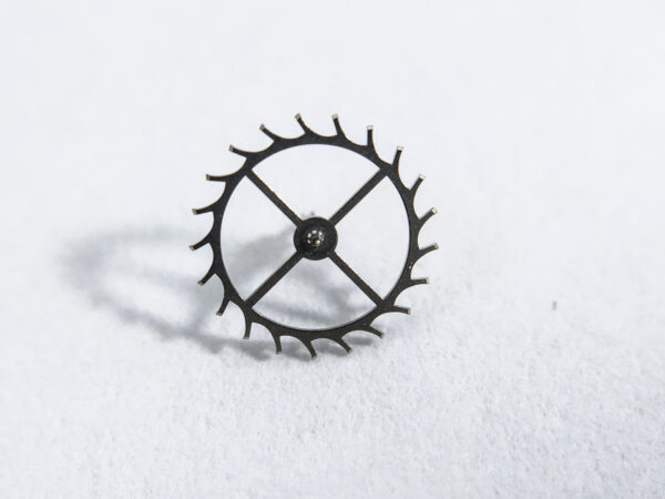 Longines 6651 escape wheel and pinion with straight pivots part 705