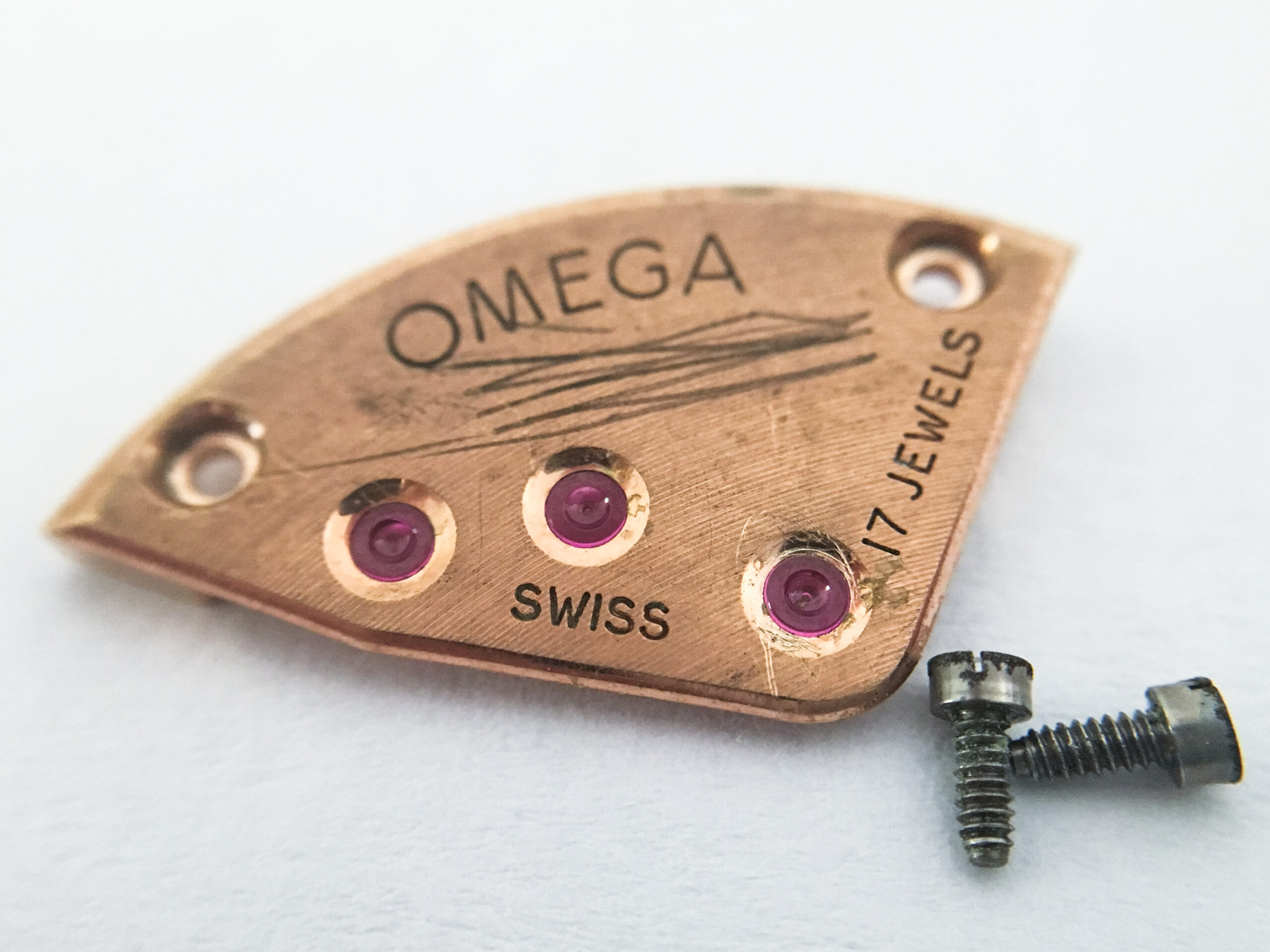Omega caliber 269 train wheel bridge part 1003 - Image 3