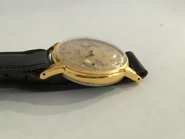 Vintage Victoria Chronograph Men's Watch Venus 188 1950s - Image 2