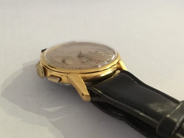 Vintage Victoria Chronograph Men's Watch Venus 188 1950s - Image 4