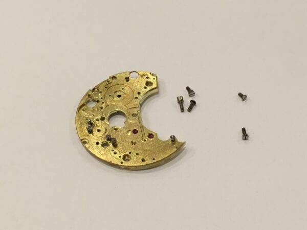 Universal Geneve 285 barrel and train wheel bridge part - Image 2