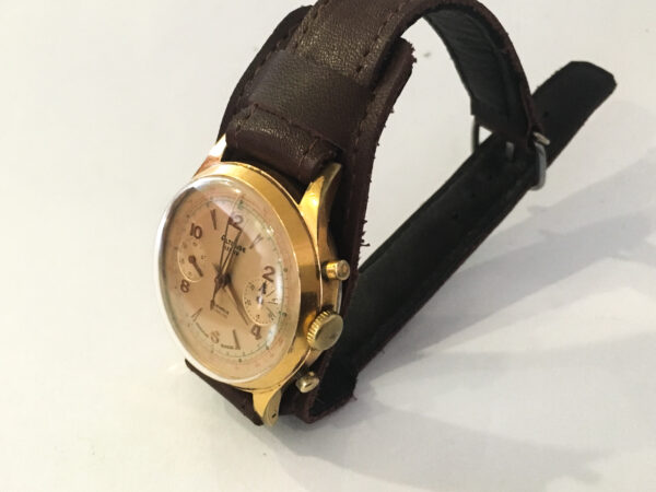 Vintage Altitude Chronograph Men's Watch Venus 188 36 mm - Image 4