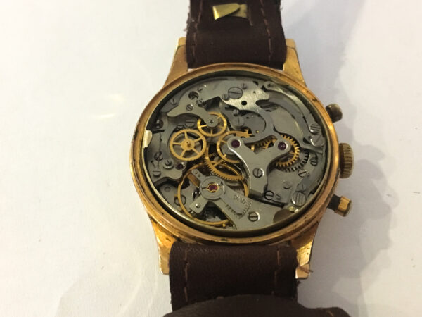 Vintage Altitude Chronograph Men's Watch Venus 188 36 mm - Image 6