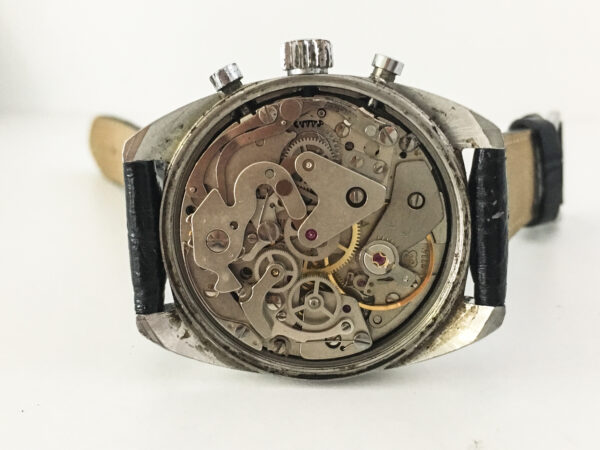 Vintage Jean Jullemin Chronograph Men's Watch Valjoux 7734