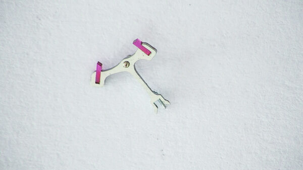 Landeron 148 jewelled pallet fork and staff part 710