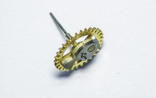 Landeron 187 minute recording runner mounted part 8020