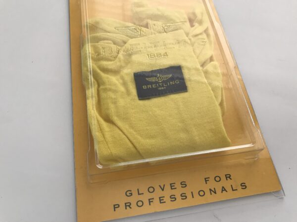 New Breitling yellow gloves universal size - Image 2