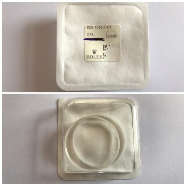 Rolex Daytona crystal sapphire glass 25-7000-1 116500LN, 116506, 116515LN, 116518LN, 116576TBR