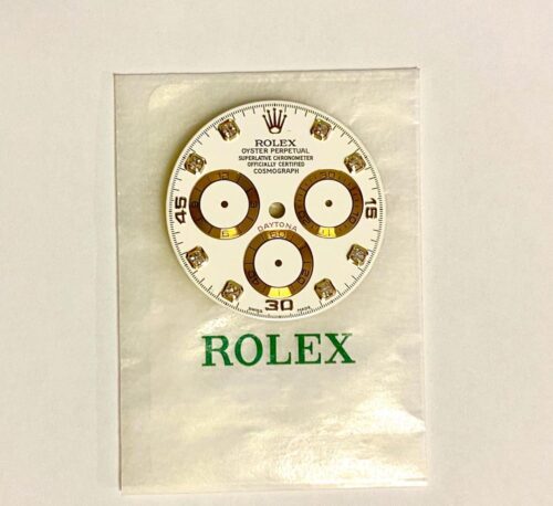 Rolex Daytona white diamonds dial for 116528, 116523