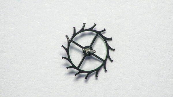 Venus cal 188 escape wheel and pinion with straight pivots part 705 - Image 2
