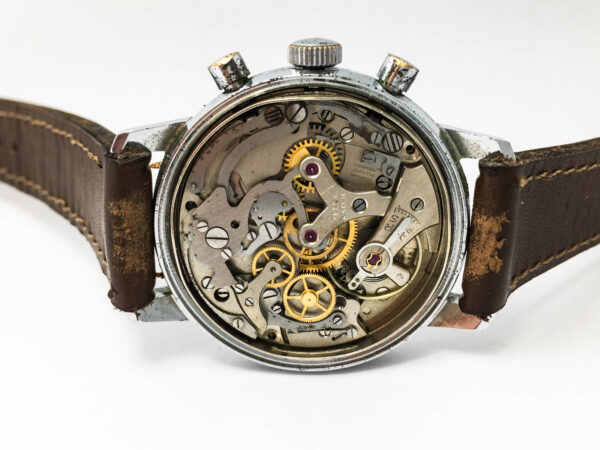 Vintage Chronographe Suisse Men's Watch Venus 188 1950s - Image 9