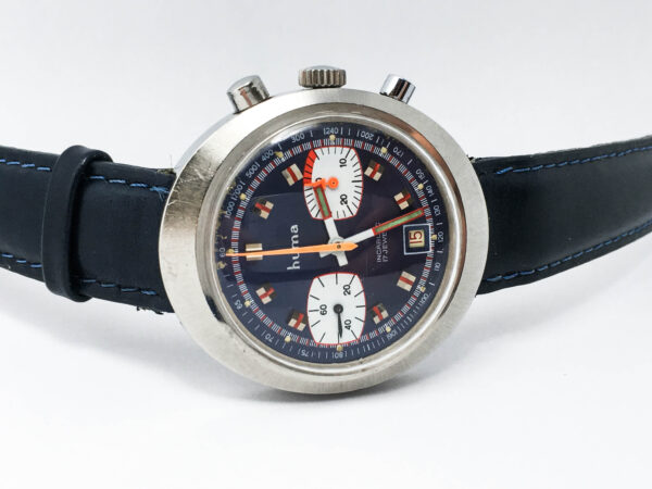 Vintage Huma Chronograph Men's Watch Valjoux 7734 - Image 2
