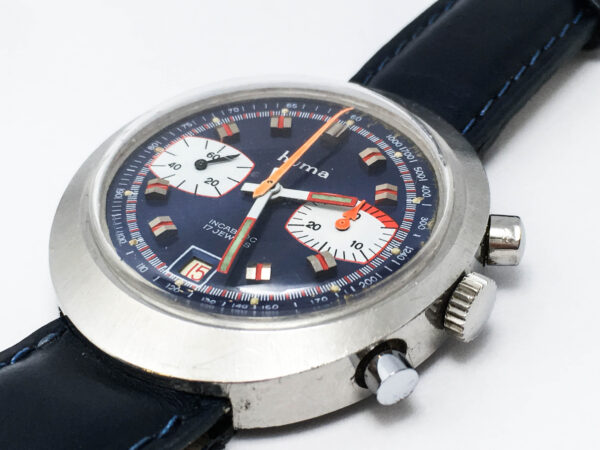 Vintage Huma Chronograph Men's Watch Valjoux 7734 - Image 4