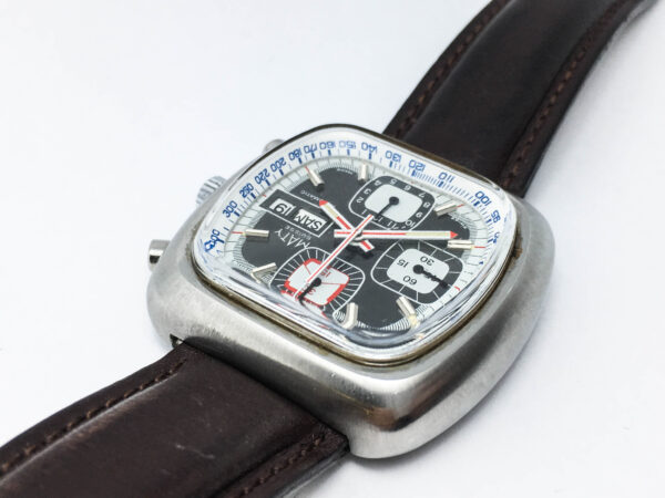 Vintage Maty Suisse Automatic Chronograph Men's Watch Valjoux 7750 42mm - Image 7