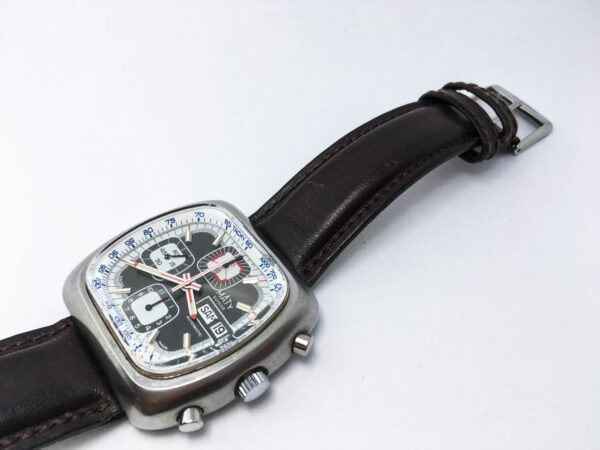 Vintage Maty Suisse Automatic Chronograph Men's Watch Valjoux 7750 42mm - Image 9