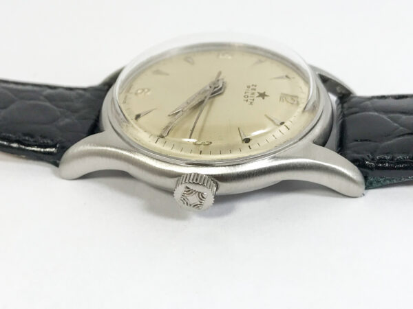 Vintage Zenith Pilot Men's Watch caliber 120 Oversize 39.5 mm - Image 4