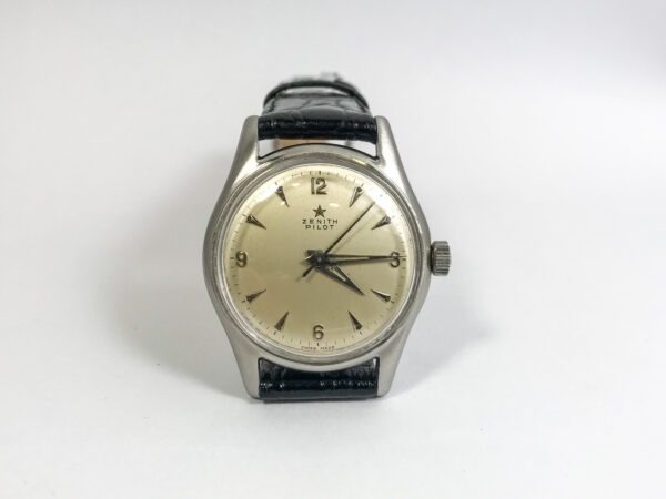 Vintage Zenith Pilot Men's Watch caliber 120 Oversize 39.5 mm - Image 11