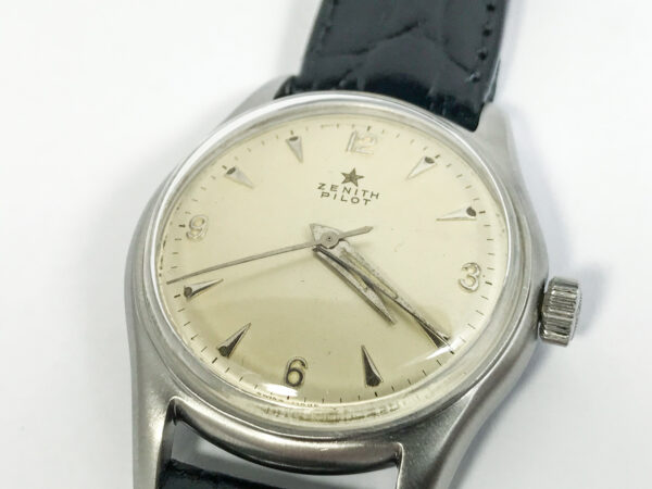 Vintage Zenith Pilot Men's Watch caliber 120 Oversize 39.5 mm - Image 7