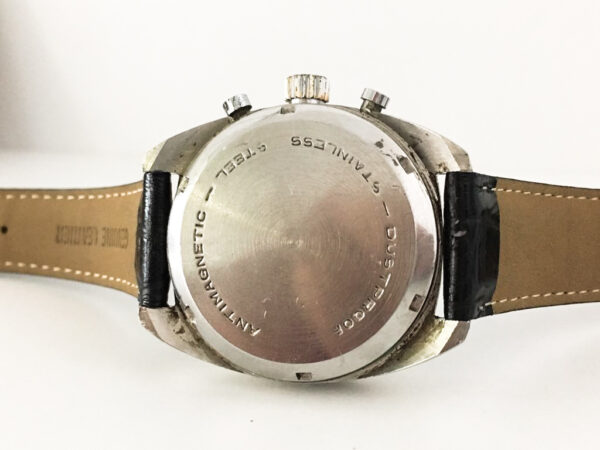 Vintage Jean Jullemin Chronograph Men's Watch Valjoux 7734 - Image 10