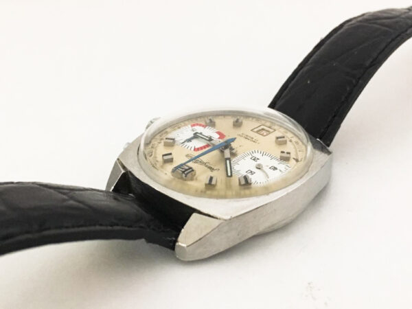Vintage Jean Jullemin Chronograph Men's Watch Valjoux 7734 - Image 8