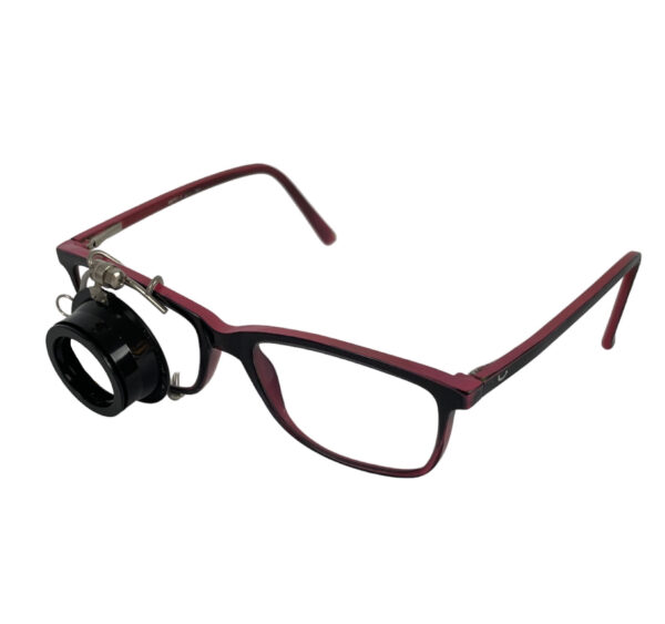 ARY Strength 2, 5.0x watchmaker loupe for eyeglass spectacle, left side - Image 3