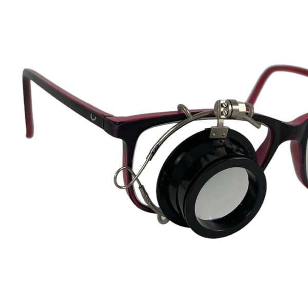 ARY Strength 2, 5.0x watchmaker loupe for eyeglass spectacle, left side - Image 4
