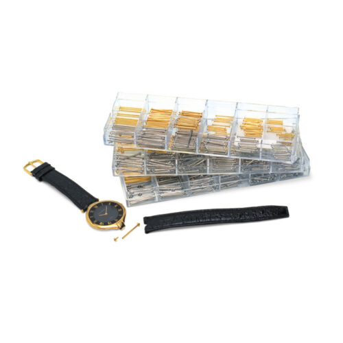 Assortment of 180 T-bars to screw Ø 1,35 mm length 10-20 mm