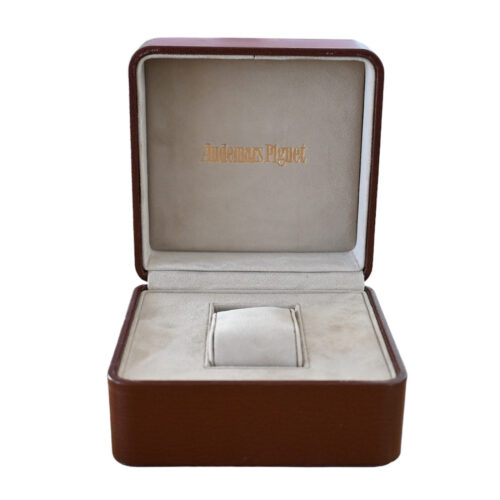 Audemars Piguet Royal Oak Jumbo gold vintage leather watch box 1980s