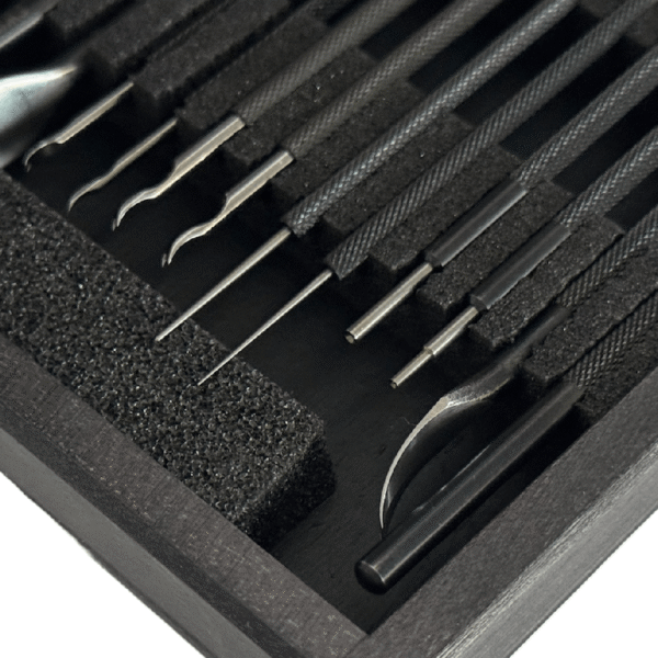 Bergeon 30020 set of hand levers tools in compact box - Image 3