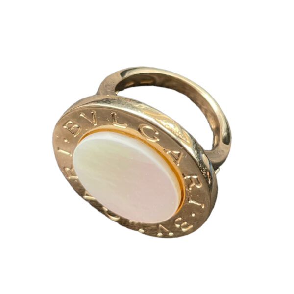 Big Blvgari 18k gold ring - Image 5