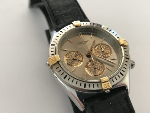 Breitling B11045 Chronograph men's watch steel and gold