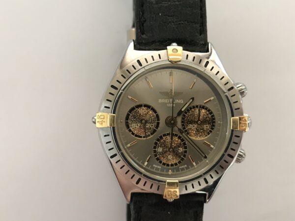 Breitling B11045 Chronograph men's watch steel and gold - Image 11
