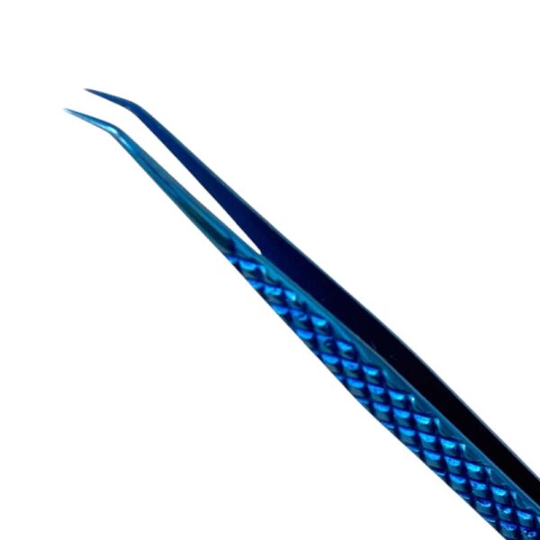 Buzzufy C14 curved long tweezer, non-magnetic for watchmakers and jewellers, 140mm - Image 3