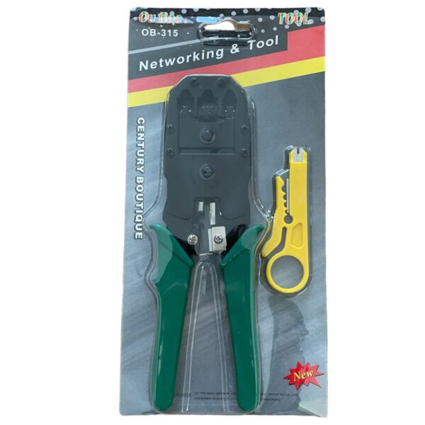 4/6 / 8P cable crimper with knife - Image 3