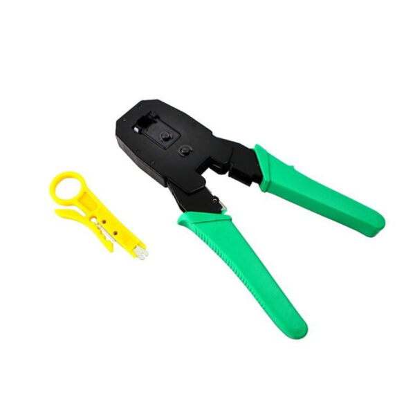 4/6 / 8P cable crimper with knife