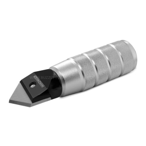 Carbide felt shaper tool for shaping polishing felt wheels