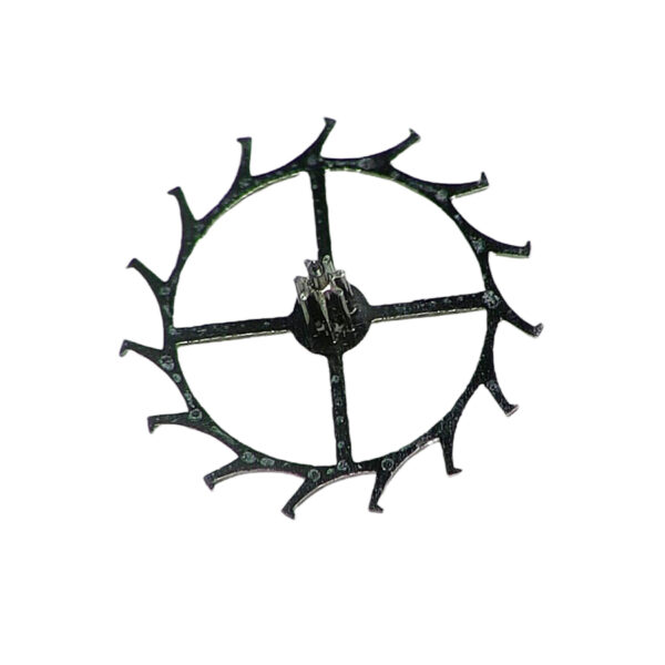 Certina 28-10 escape wheel and pinion with straight pivots part 705 - Image 2