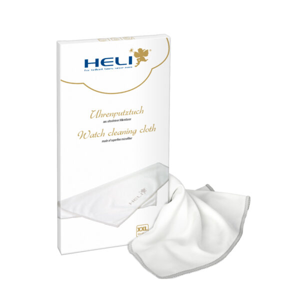 Heli watch care set with watch cloth, metal watch strap spray cleaner and watch case - Image 2