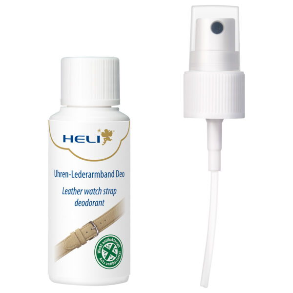 Heli watch leather strap deodorant with odor neutralizer 30 ml - Image 2
