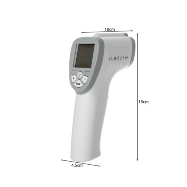 Infrared non-contact thermometer for measuring body temperature for temperature screening - Image 9
